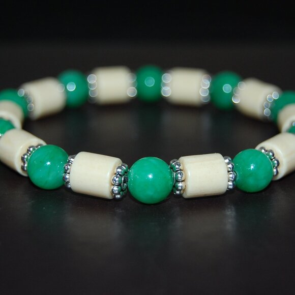 Jade Bracelet,Good Luck Bracelet,for Men or Women,Special Gift - Picture 2 of 2